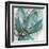 Teal Petals I-Jennifer Goldberger-Framed Art Print