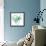Teal Petals-Jan Weiss-Framed Premium Giclee Print displayed on a wall