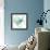 Teal Petals-Jan Weiss-Framed Premium Giclee Print displayed on a wall
