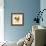 Teal Plumage Detail-Chad Barrett-Framed Art Print displayed on a wall