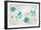 Teal Poppies on Wood-Lanie Loreth-Framed Art Print