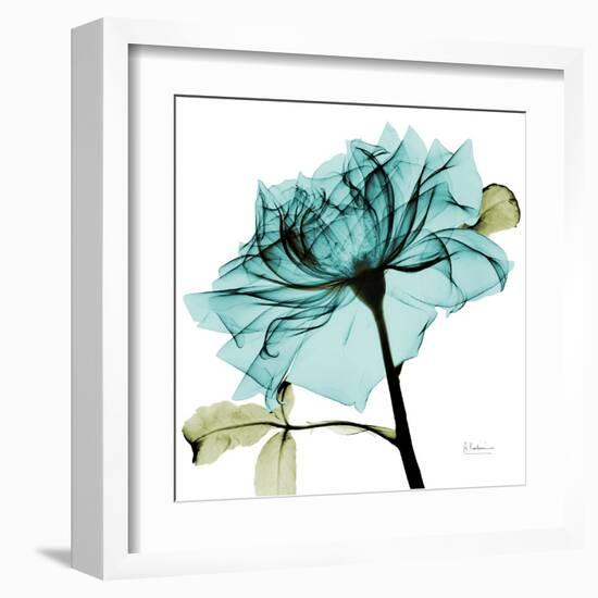 Teal Rose-Albert Koetsier-Framed Art Print