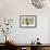 Teal & Scribbles II-Joyce Combs-Framed Art Print displayed on a wall