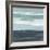 Teal Sea I-Rob Delamater-Framed Art Print