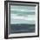 Teal Sea I-Rob Delamater-Framed Art Print