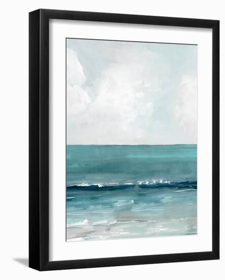 Teal Seas II-Sally Swatland-Framed Art Print