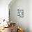 Teal Slate I-PI Studio-Premium Giclee Print displayed on a wall