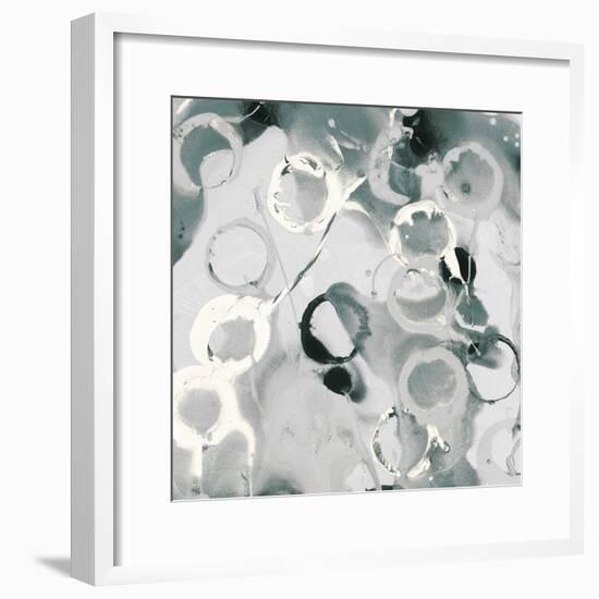 Teal Spatter II-PI Studio-Framed Art Print