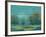 Teal Stripe I-Sokol Hohne-Framed Art Print