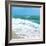 Teal Surf I-Nicholas Biscardi-Framed Art Print