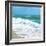 Teal Surf I-Nicholas Biscardi-Framed Art Print