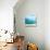 Teal Surf II-Nicholas Biscardi-Art Print displayed on a wall