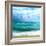 Teal Surf II-Nicholas Biscardi-Framed Art Print