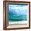 Teal Surf II-Nicholas Biscardi-Framed Art Print