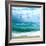 Teal Surf II-Nicholas Biscardi-Framed Art Print