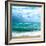 Teal Surf II-Nicholas Biscardi-Framed Art Print