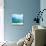 Teal Surf II-Nicholas Biscardi-Premium Giclee Print displayed on a wall