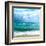 Teal Surf II-Nicholas Biscardi-Framed Art Print