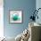 Teal Tea 2-Savannah Miller-Framed Art Print displayed on a wall