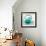 Teal Tea 2-Savannah Miller-Framed Art Print displayed on a wall