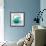 Teal Tea 2-Savannah Miller-Framed Art Print displayed on a wall