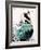 Teal Tea 4-Savannah Miller-Framed Art Print