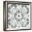 Teal Tile Collection VI-June Vess-Framed Art Print