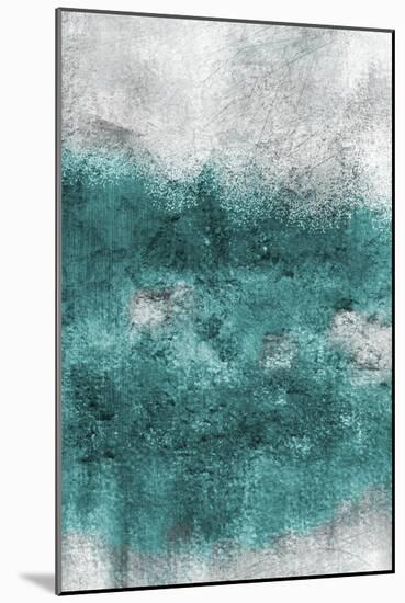 Teal Tones Panel C-Kimberly Allen-Mounted Art Print