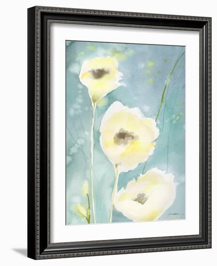 Teal Tones-Sheila Golden-Framed Art Print