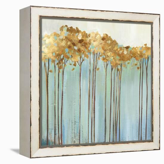 Teal Trees I-Allison Pearce-Framed Stretched Canvas