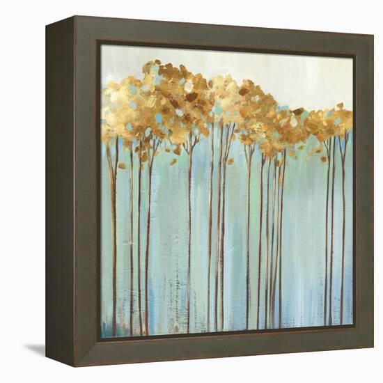 Teal Trees I-Allison Pearce-Framed Stretched Canvas