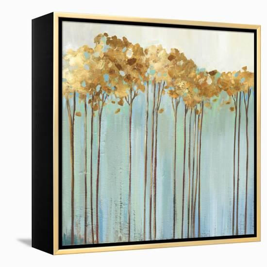 Teal Trees I-Allison Pearce-Framed Stretched Canvas