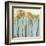 Teal Trees I-Allison Pearce-Framed Art Print