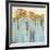 Teal Trees I-Allison Pearce-Framed Giclee Print