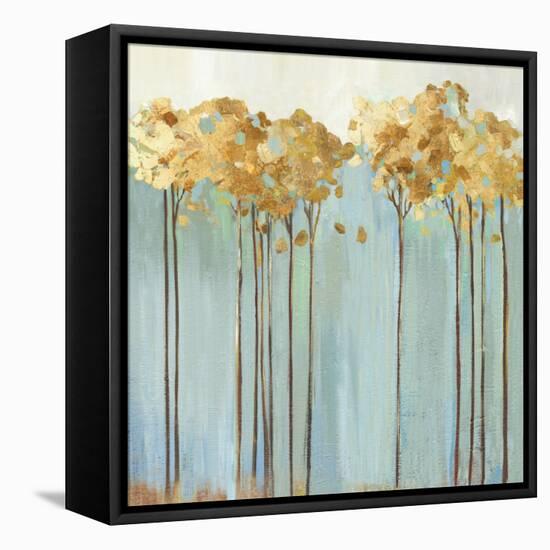 Teal Trees II-Allison Pearce-Framed Stretched Canvas