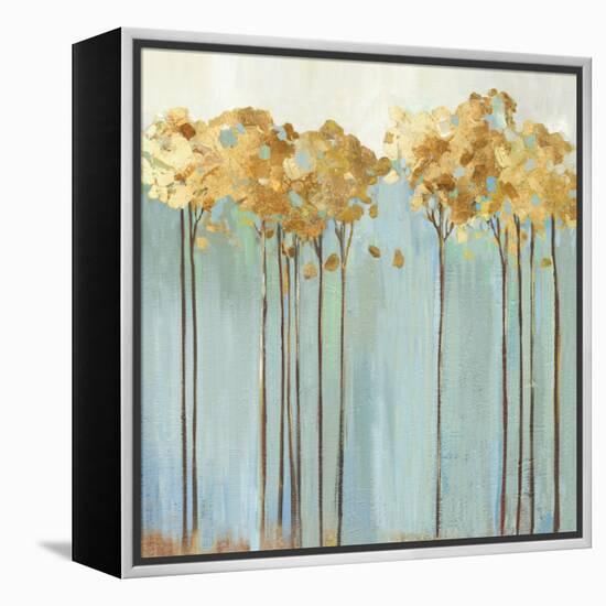 Teal Trees II-Allison Pearce-Framed Stretched Canvas