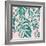 Teal Tropicalo Garden-Ann Marie Coolick-Framed Art Print