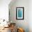 Teal Waters-Gabriella Lewenz-Framed Art Print displayed on a wall