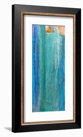 Teal Waters-Gabriella Lewenz-Framed Art Print