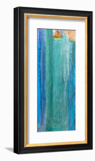 Teal Waters-Gabriella Lewenz-Framed Art Print