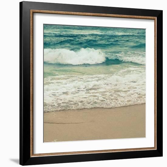 Teal Waves I-Lisa Hill Saghini-Framed Photographic Print