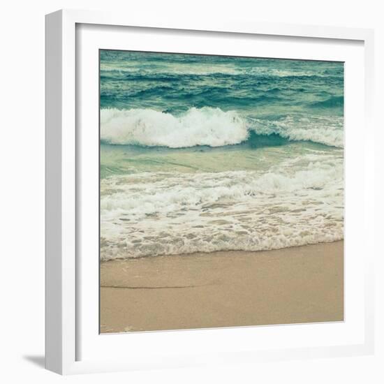 Teal Waves I-Lisa Hill Saghini-Framed Photographic Print