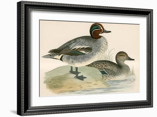 Teal-Beverley R. Morris-Framed Giclee Print