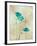 Tealqoise Flowers II-Henry E.-Framed Art Print