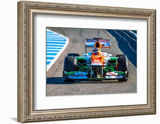 Team Force India F1, Nico Hulkenberg, 2012-viledevil-Framed Photographic Print