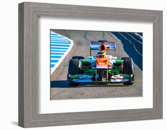 Team Force India F1, Nico Hulkenberg, 2012-viledevil-Framed Photographic Print