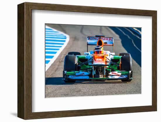 Team Force India F1, Nico Hulkenberg, 2012-viledevil-Framed Photographic Print