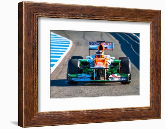 Team Force India F1, Nico Hulkenberg, 2012-viledevil-Framed Photographic Print