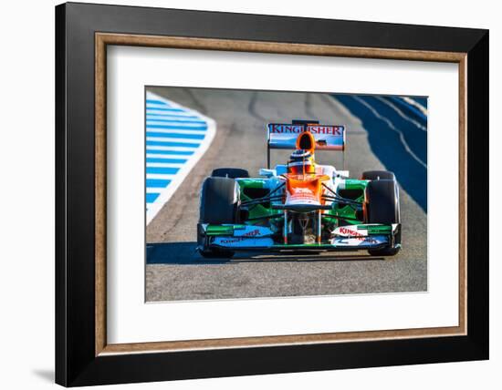 Team Force India F1, Nico Hulkenberg, 2012-viledevil-Framed Photographic Print