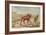 Team of Horses in Harness (Oil on Canvas)-Henri de Toulouse-Lautrec-Framed Giclee Print